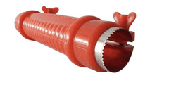 Plastic and Stainless Steel Sweet Corn Cutter Peeler (Multicolor)-2