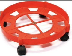 Gas Cylinder Trolley with Wheels|Gas Trolly|Lpg Cylinder Stand,Color May Vary-1