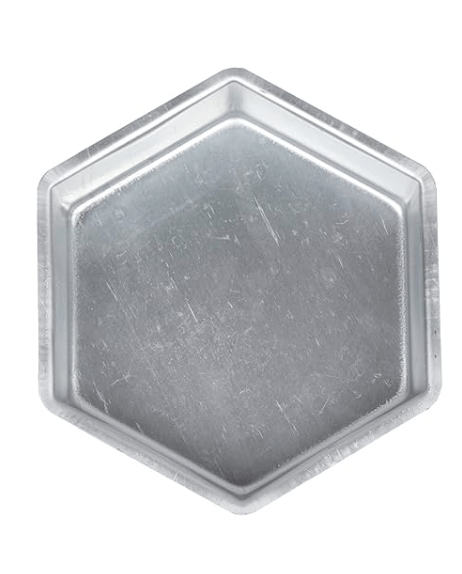 Bakers Pradise Aluminium Hexagon Cake Mould