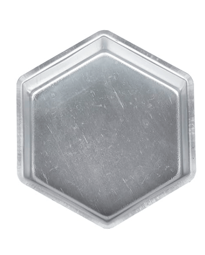 Bakers Pradise Aluminium Hexagon Cake Mould