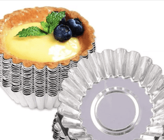 cup cake mould flower shaped pack of 2-2