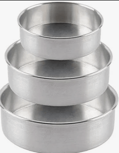 Round Cake Mould Baking Aluminium Tray-3