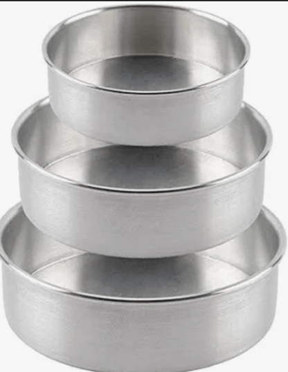 வட்ட கேக் அச்சு பேக்கிங் அலுமினிய தட்டு