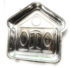 Aluminium House/Home/Hut Shape Cake Mould for 750 Grams of Cake.-1