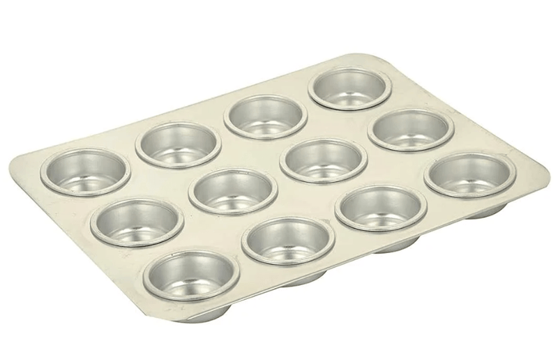 Bakers and Moulders 6/9/12/24 Cup Aluminium Muffin Baking Tray for Oven-3