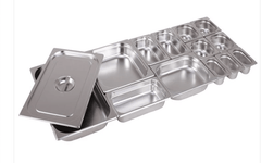 Stainless Steel Gn Pan This multi-purpose commercial grade steam table pans allow for better food release, no more scarched portions that take hours of soaking or scrubbing to clean.-2