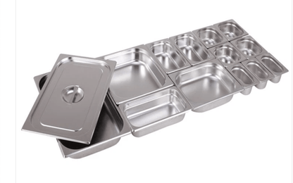 Stainless Steel Gn Pan This multi-purpose commercial grade steam table pans allow for better food release, no more scarched portions that take hours of soaking or scrubbing to clean.