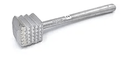 Prime Bakers and Moulders Meat Tenderizer & Ice Cracker, Hammer Pounder Double Sided