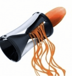 Spiral vegetable sharpener double-sided julienne-1