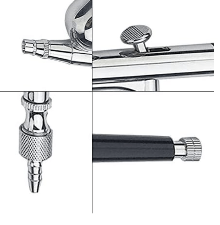 Multi-purpose Professional 0.3mm Airbrush Air Compressor Kit Max 30PSI Air Pump Set for Model Making DIY Art Painting