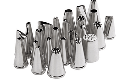 24Pcs Icing Piping Nozzle Tips Set Cake Decorating Set Baking Cake Decorating Tool