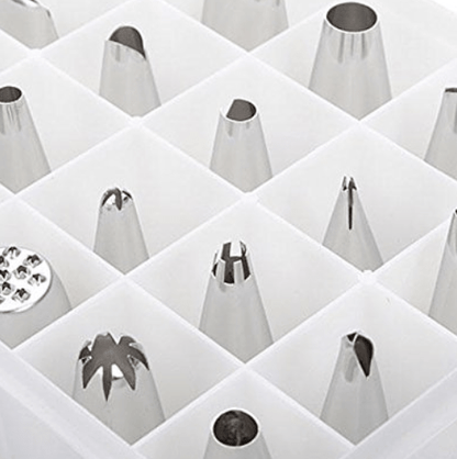 24Pcs Icing Piping Nozzle Tips Set Cake Decorating Set Baking Cake Decorating Tool