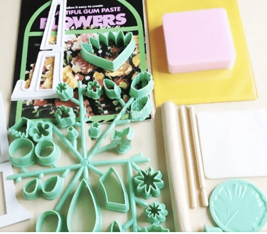 gun paste flower making 32 pieces set pack baking essentials