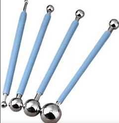 metal modelling 4 piece set baking tool  4 Set Sculpting Tool Set  (Modeling Tools)-2