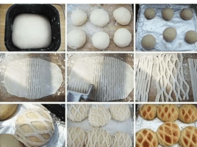 Pastry Baking Plastic Mould Netting Roller Cutter (Random Color) Pastry Cutter-2