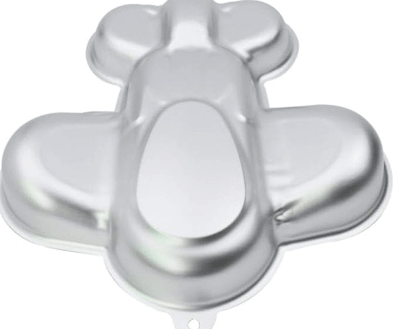 Airplane Aircraft Shaped Aluminum 3D Baking Mould Cake Mold Tin Birthday Cake Pan - Airplane-2