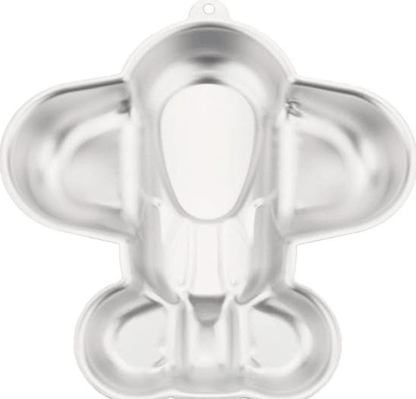 Airplane Aircraft Shaped Aluminum 3D Baking Mould Cake Mold Tin Birthday Cake Pan - Airplane
