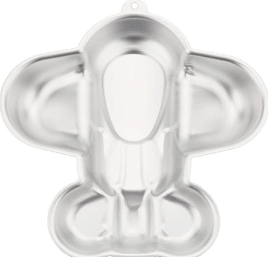 Airplane Aircraft Shaped Aluminum 3D Baking Mould Cake Mold Tin Birthday Cake Pan - Airplane