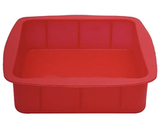 Cake Silicone Mould (8 x 2½ inch Square (for 1kg Cake))-1