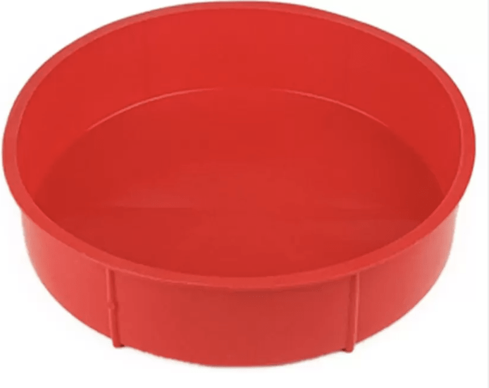 Round Shape Silicone - 6 / 9 Inches Silicone Cake Mould 1  (Pack of 1)