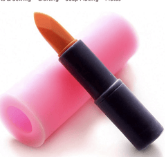 3D Lipstick Silicone Mold Makeup Tools Chocolate Candy Fondant Candle Wax Melt Mold Cake Decorating Tools-2