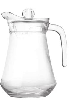 NOGAIYA 1.5 L Glass Water Jug (pack of 1)-1