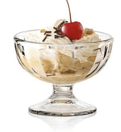 Ocean Alaska Ice Cream Cup, 7 1/4 oz (205ml), Set of 6