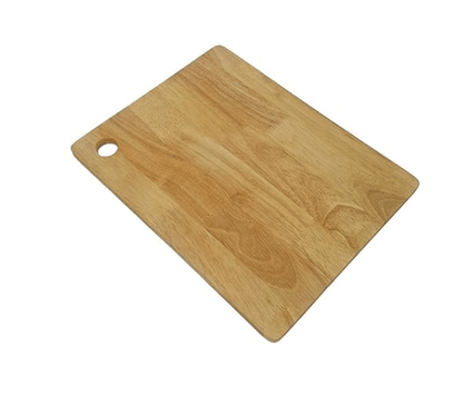 CRAFTYKART Wooden Chopping Board for Kitchen Vegetable Chopper Cutting Board for Kitchen 12 inches - Reversible Handle