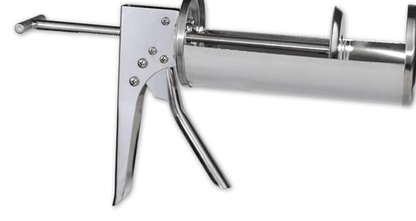 Mayonaisse Gun Pro Silver Handheld 0.3 oz. Sauce Dispenser for Commercial Home Kitchen