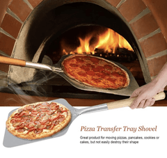 🍕Pizza🍕Lifter Spoon Ss Pizza Peel Paddle Hand Finished Professional Aluminum-3