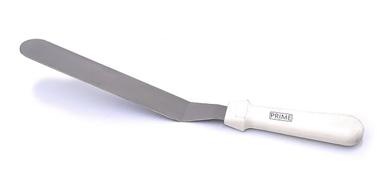 Stainless Steel Curved Palette Knife Cake garnishing Bend Icing Spatula-1