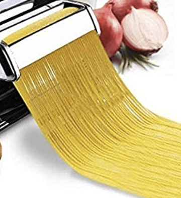 pasta maker machine Pasta Machine, 150 Roller Manual Noodles Makers with 7 Adjustable Thickness Setting, 2 Size Stainless Cutter, Clamp, and Hand Crank, Perfect for Homemade Spaghetti Lasagna or Dumpling Skin Pasta Maker Pasta Maker