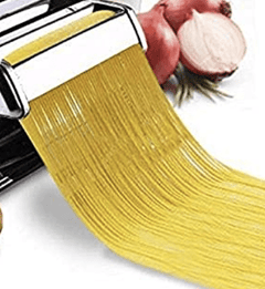 pasta maker machine Pasta Machine, 150 Roller Manual Noodles Makers with 7 Adjustable Thickness Setting, 2 Size Stainless Cutter, Clamp, and Hand Crank, Perfect for Homemade Spaghetti Lasagna or Dumpling Skin Pasta Maker Pasta Maker-4