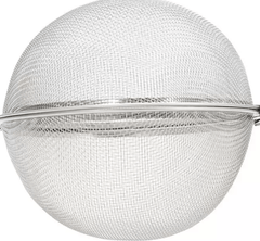 Tea Strainer Infuser Mesh Tea Balls, Stainless Steel Tea seeped strainers Infuser Filter Loose Leaf Teas Soup Seasoning Balls Fruit Squeeze Diffuser Herbal Spice (2 Pcs, Big)-3