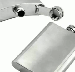 cristy Silver stainless steel Easy Sip Pocket Bottle, Hip Flask CR32 stainless steel Hip Flask  (230 ml)-3