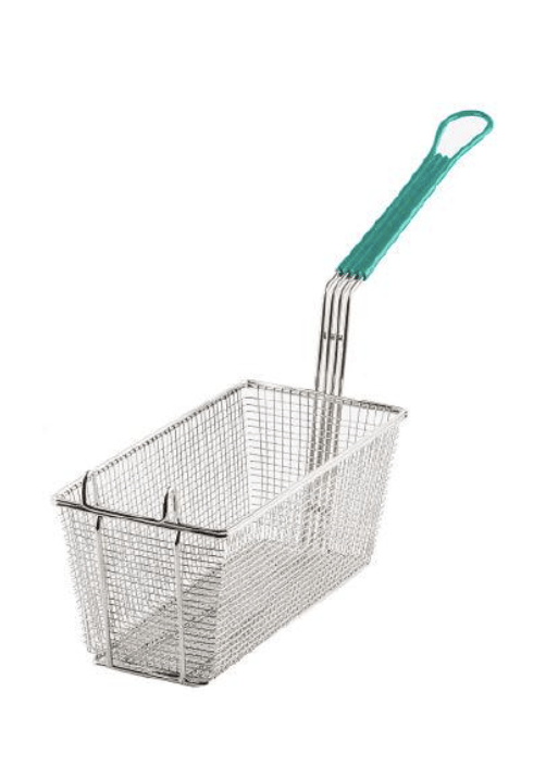 Tablecraft 42 Nickel Plated Steel Fry Basket L 34 x W 16.5 x H 15 cm