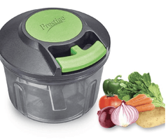 Prestige PVC 8.0 Veggie Cutter with 3 Stainless Steel Blades (Jumbo Bowl) (Black and Green)-4