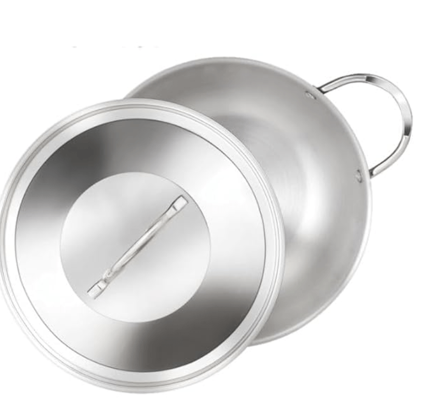 Premier 3-ply Clad Stainless Steel Kadai (26 cm)