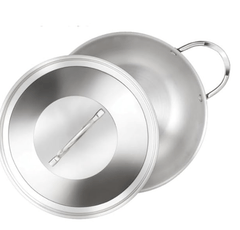 Premier 3-ply Clad Stainless Steel Kadai (26 cm)-2