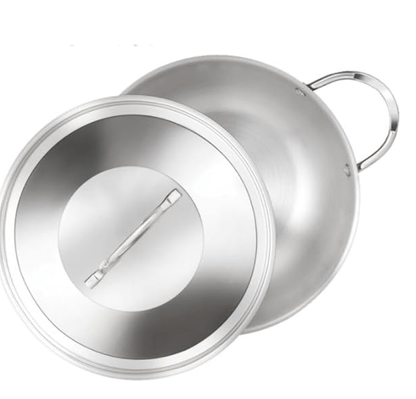 Premier 3-ply Clad Stainless Steel Kadai (26 cm)