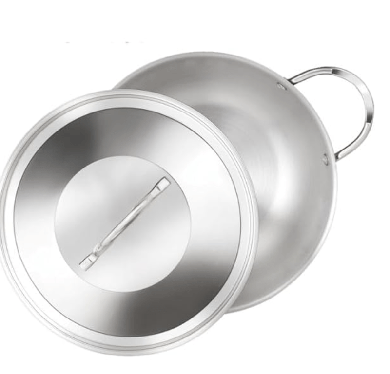 Premier 3-ply Clad Stainless Steel Kadai (26 cm)-2