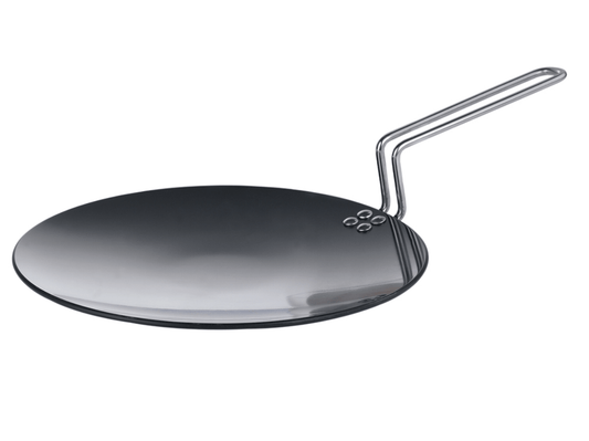 Premier Trendy Black Hard Anodized Concave Tawa 25cm