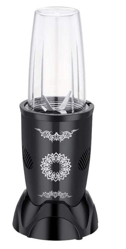 Sowbaghya Twister Bullet Mixer | Powerful 450W Motor | Perfect for Smoothies, Juices & Chutnies | 3 Jars, 2 Blades | Black