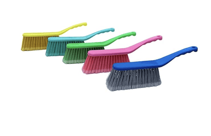 घरेलू असबाब, कालीन ब्रश, पर्दे ब्रश, सोफा ब्रश, कार कालीन सफाई ब्रश, सोफा (मानक आकार, यादृच्छिक रंग) के लिए लंबे ब्रिस्टल प्लास्टिक सफाई ब्रश 