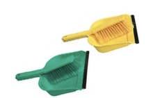 High Grade Plastic Multicolor Dustpan With Brush-2