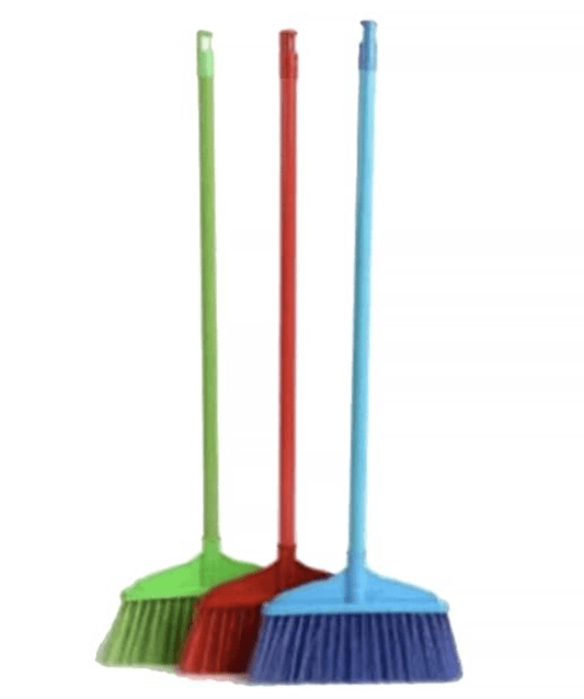 Grand MART Long Handle Plastic Broomstick