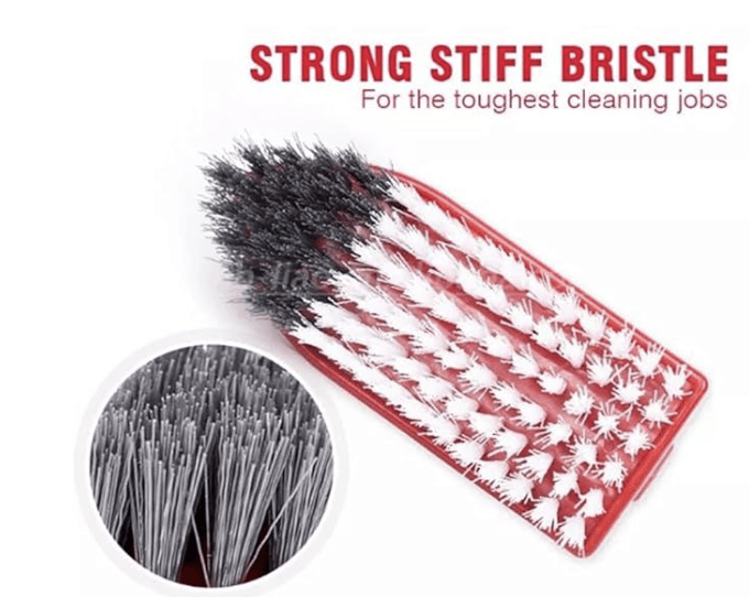 Cloth Washing Soft Bristles Brush for Cleaning Clothes | Laundry Scrub Brush with Handle for Multipurpose Household Cleaning Brush – Pack of 2 (Multicolor)