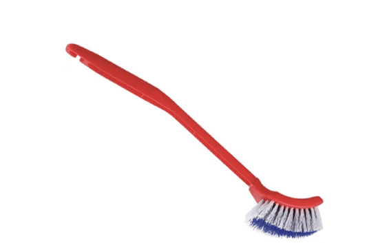 Clean O Brush Bathroom Cleaner Flat Toilet Brush
