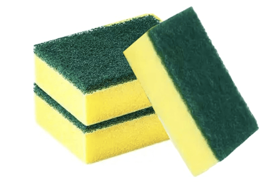 மீண்டும் பயன்படுத்தக்கூடிய பாத்திர சுத்தம் செய்யும் ஸ்க்ரப்பர்கள் - பர்தானோ கா நயா ராஜா SE7EN ஸ்க்ரப் ஸ்பாஞ்ச் (3 பேக்)