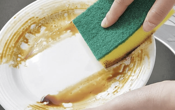 மீண்டும் பயன்படுத்தக்கூடிய பாத்திர சுத்தம் செய்யும் ஸ்க்ரப்பர்கள் - பர்தானோ கா நயா ராஜா SE7EN ஸ்க்ரப் ஸ்பாஞ்ச் (3 பேக்)